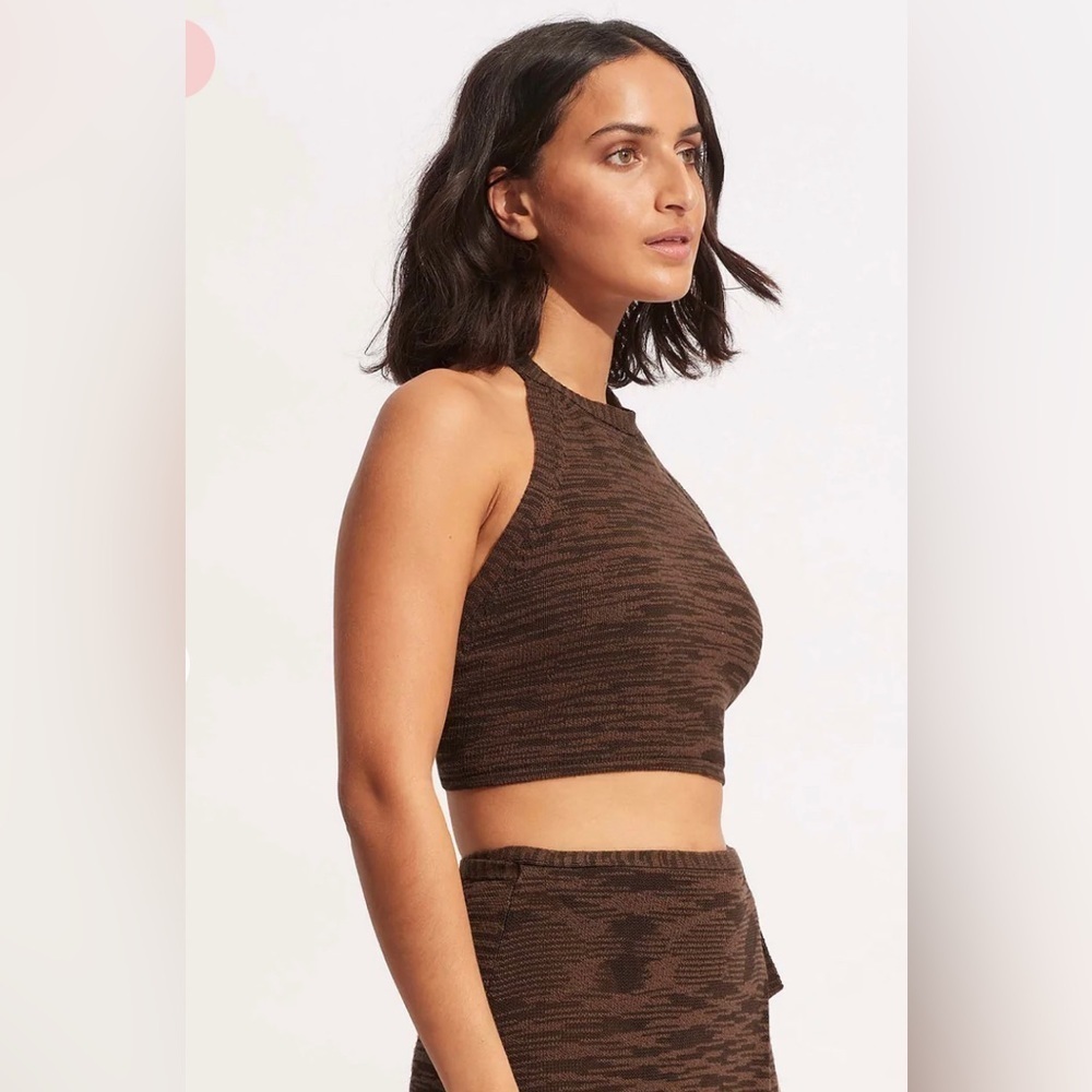 NWT Anthropologie Seafolly Daybreak Knit Top - Picture 5 of 7
